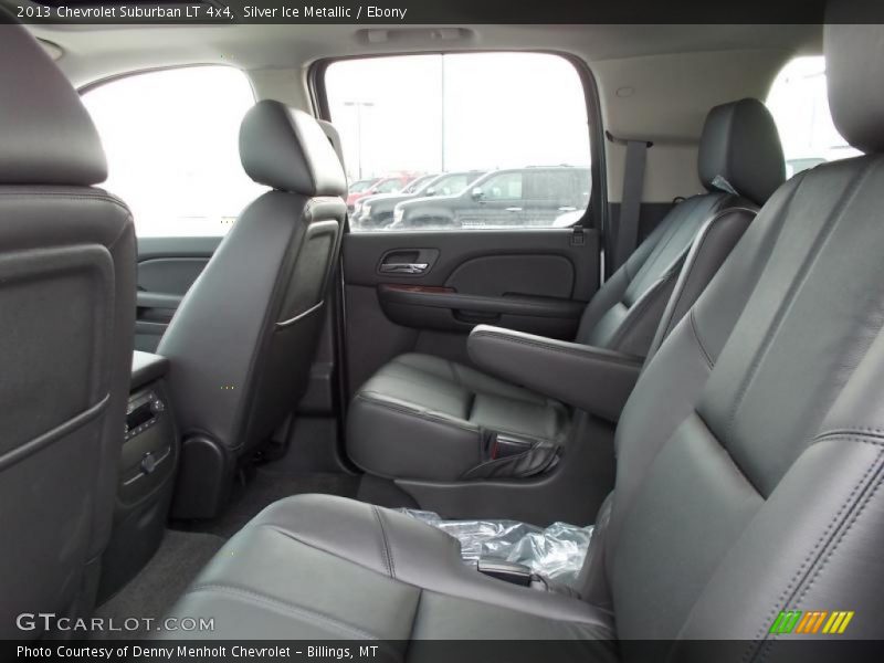 Silver Ice Metallic / Ebony 2013 Chevrolet Suburban LT 4x4