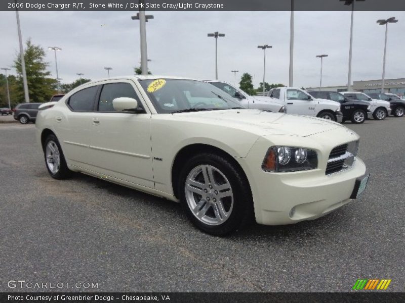 Stone White / Dark Slate Gray/Light Graystone 2006 Dodge Charger R/T