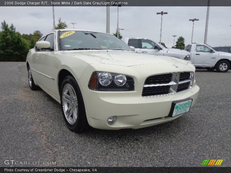 Stone White / Dark Slate Gray/Light Graystone 2006 Dodge Charger R/T