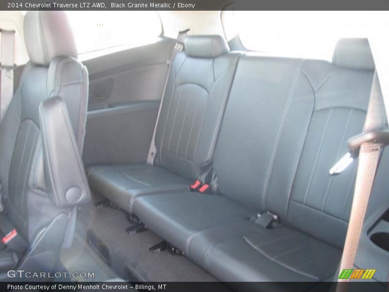 Black Granite Metallic / Ebony 2014 Chevrolet Traverse LTZ AWD