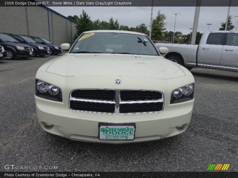 Stone White / Dark Slate Gray/Light Graystone 2006 Dodge Charger R/T