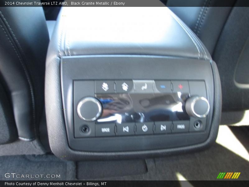 Black Granite Metallic / Ebony 2014 Chevrolet Traverse LTZ AWD