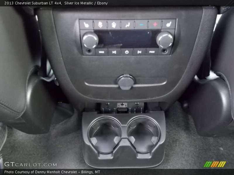 Silver Ice Metallic / Ebony 2013 Chevrolet Suburban LT 4x4