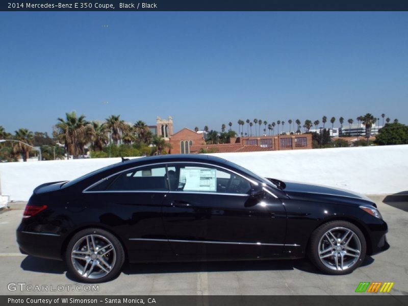  2014 E 350 Coupe Black
