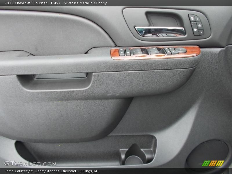 Silver Ice Metallic / Ebony 2013 Chevrolet Suburban LT 4x4