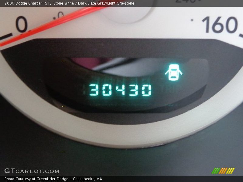 Stone White / Dark Slate Gray/Light Graystone 2006 Dodge Charger R/T