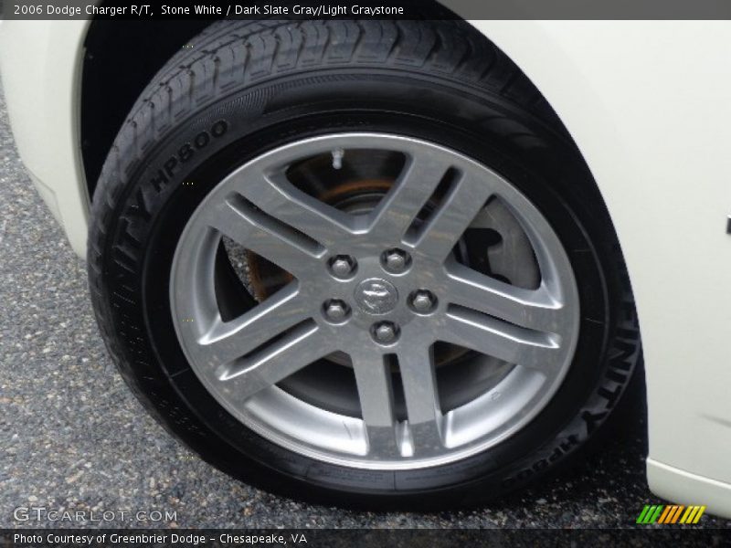 Stone White / Dark Slate Gray/Light Graystone 2006 Dodge Charger R/T