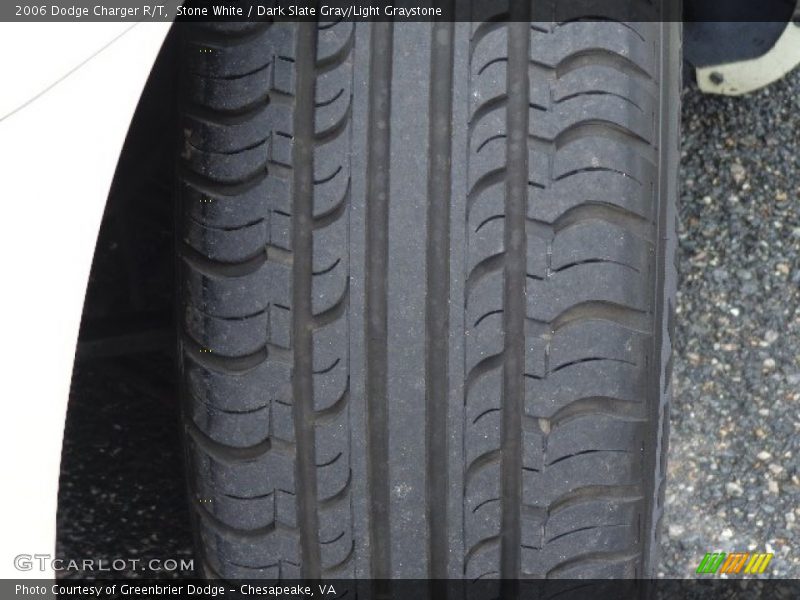 Stone White / Dark Slate Gray/Light Graystone 2006 Dodge Charger R/T