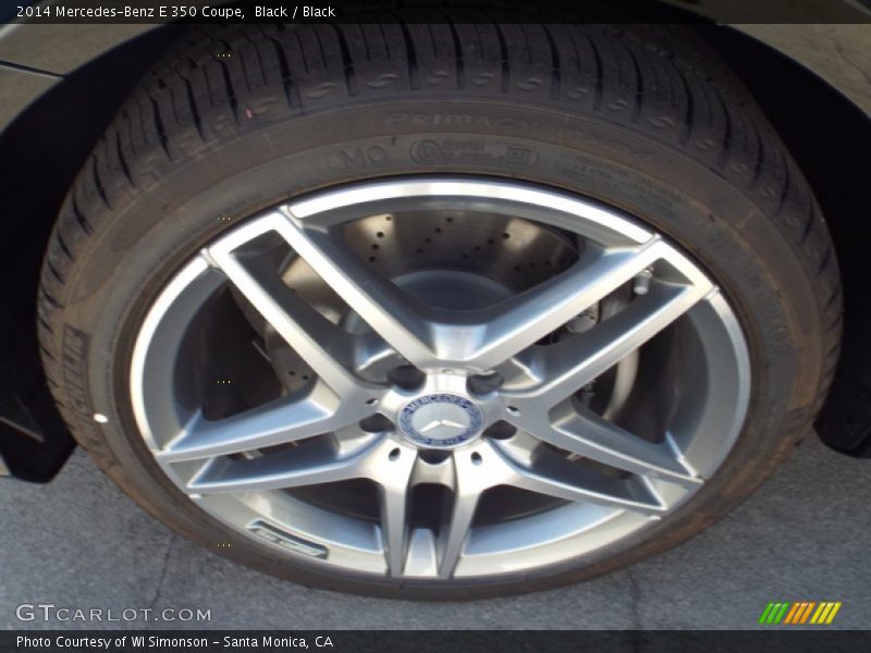Black / Black 2014 Mercedes-Benz E 350 Coupe
