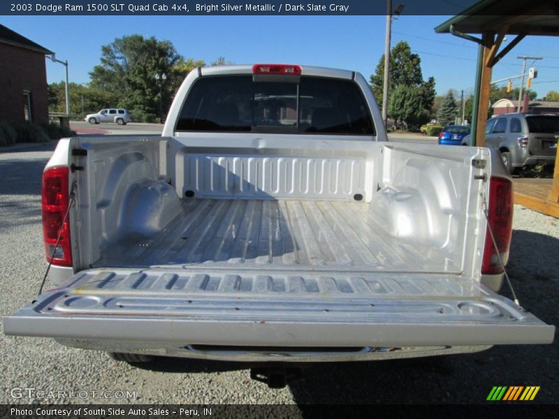 Bright Silver Metallic / Dark Slate Gray 2003 Dodge Ram 1500 SLT Quad Cab 4x4