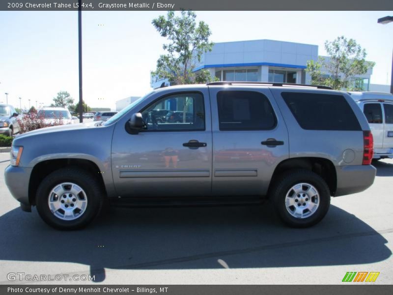 Graystone Metallic / Ebony 2009 Chevrolet Tahoe LS 4x4