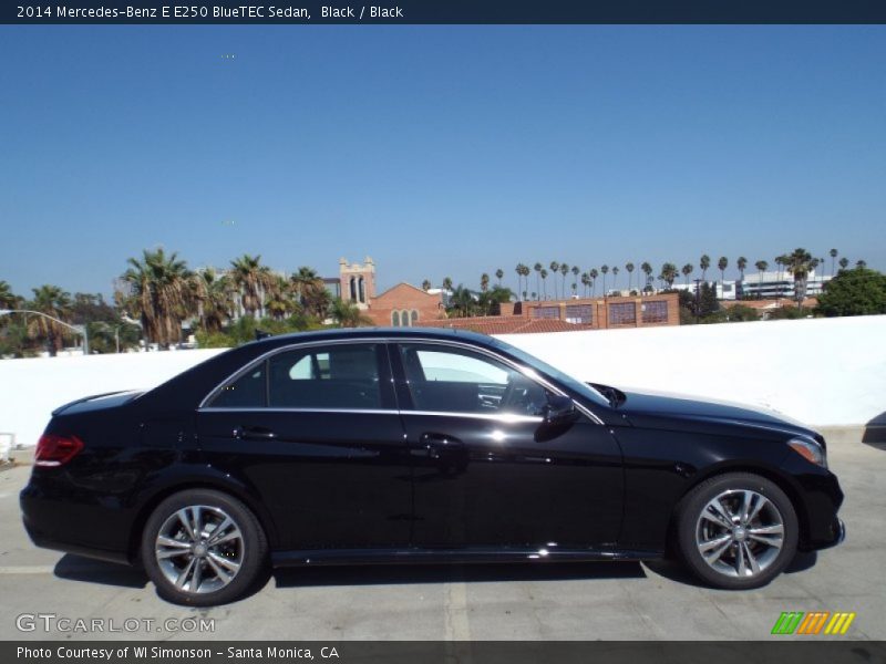 Black / Black 2014 Mercedes-Benz E E250 BlueTEC Sedan