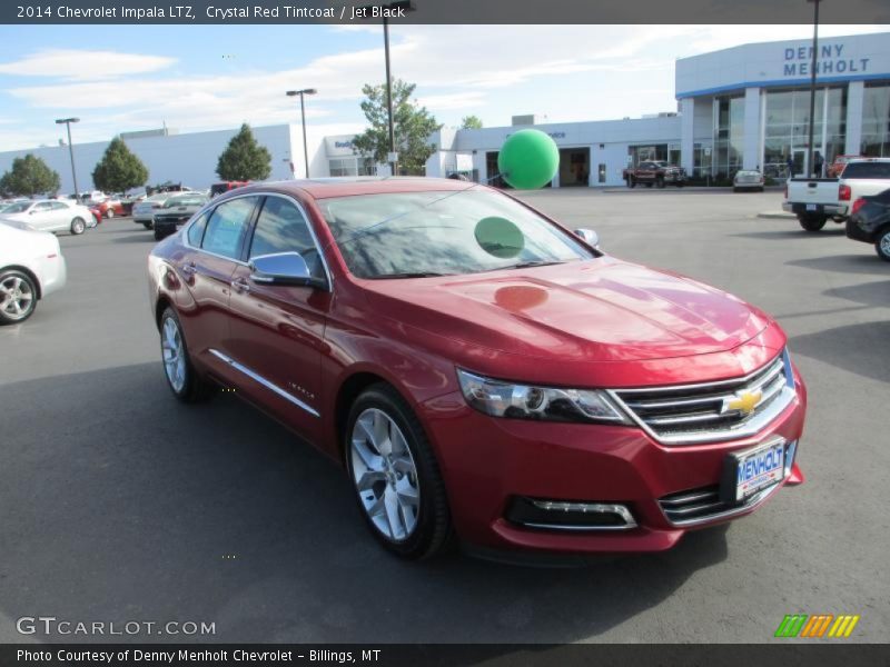 Crystal Red Tintcoat / Jet Black 2014 Chevrolet Impala LTZ