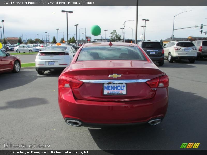 Crystal Red Tintcoat / Jet Black 2014 Chevrolet Impala LTZ
