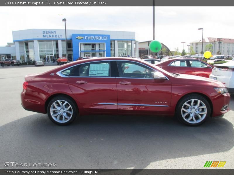 Crystal Red Tintcoat / Jet Black 2014 Chevrolet Impala LTZ