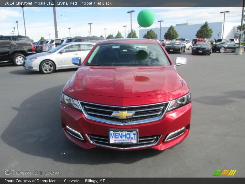 Crystal Red Tintcoat / Jet Black 2014 Chevrolet Impala LTZ
