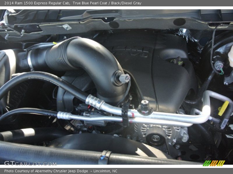 True Blue Pearl Coat / Black/Diesel Gray 2014 Ram 1500 Express Regular Cab