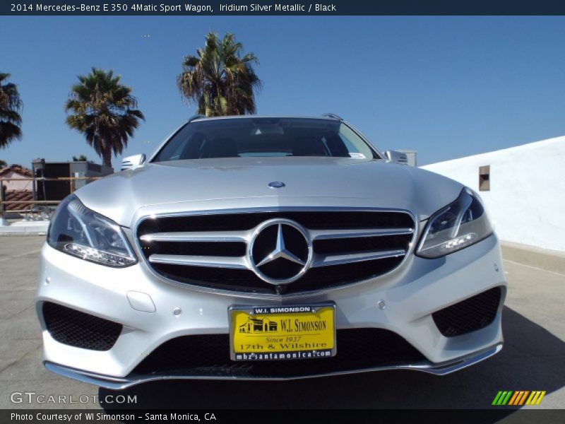 Iridium Silver Metallic / Black 2014 Mercedes-Benz E 350 4Matic Sport Wagon
