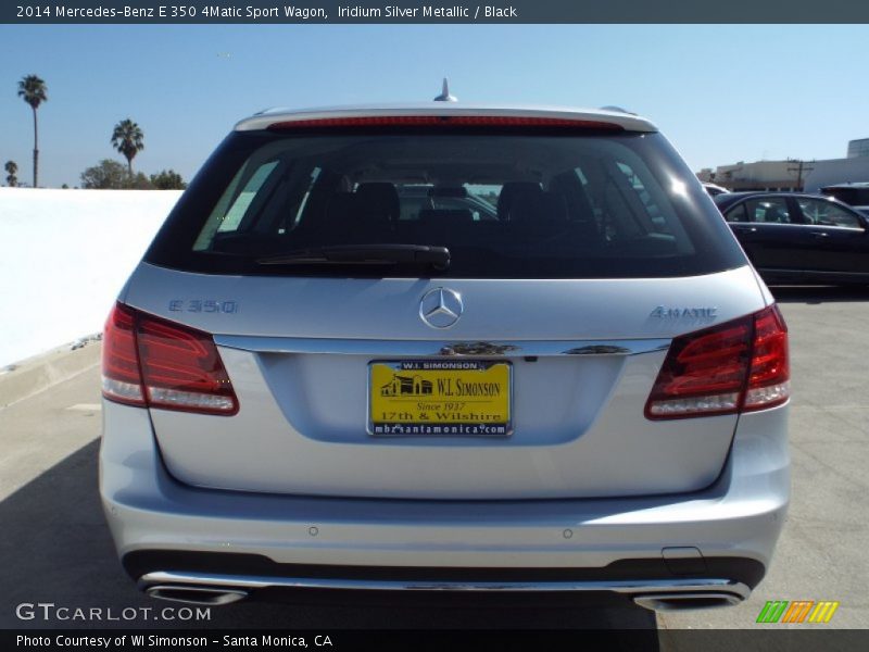 Iridium Silver Metallic / Black 2014 Mercedes-Benz E 350 4Matic Sport Wagon
