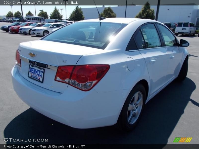 Summit White / Jet Black 2014 Chevrolet Cruze LT