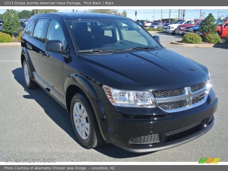 Pitch Black / Black 2014 Dodge Journey Amercian Value Package