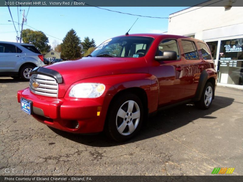 Victory Red / Ebony 2010 Chevrolet HHR LS
