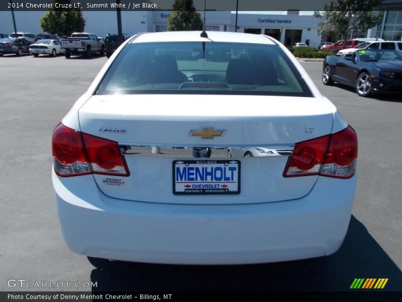 Summit White / Jet Black 2014 Chevrolet Cruze LT
