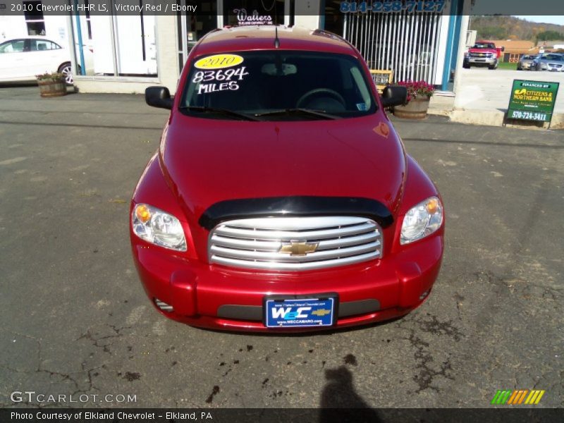 Victory Red / Ebony 2010 Chevrolet HHR LS