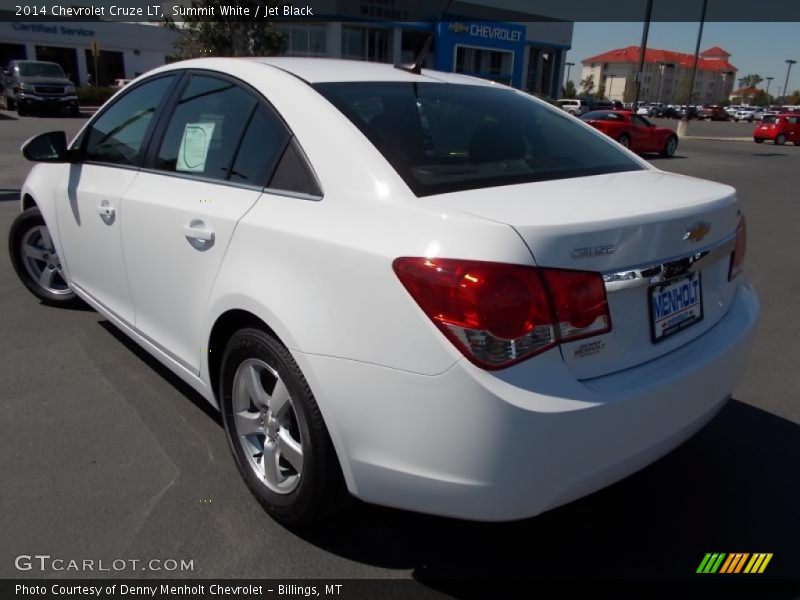Summit White / Jet Black 2014 Chevrolet Cruze LT