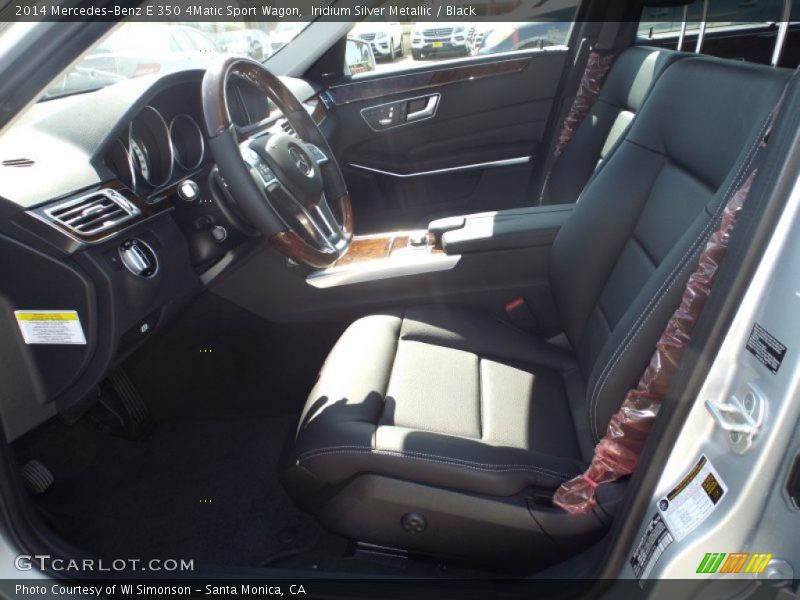  2014 E 350 4Matic Sport Wagon Black Interior