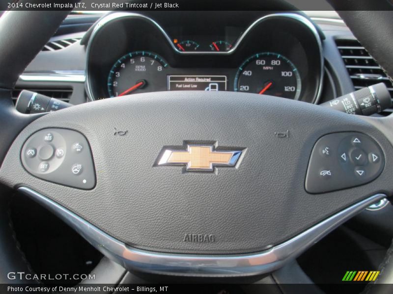 Crystal Red Tintcoat / Jet Black 2014 Chevrolet Impala LTZ