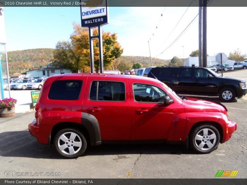 Victory Red / Ebony 2010 Chevrolet HHR LS