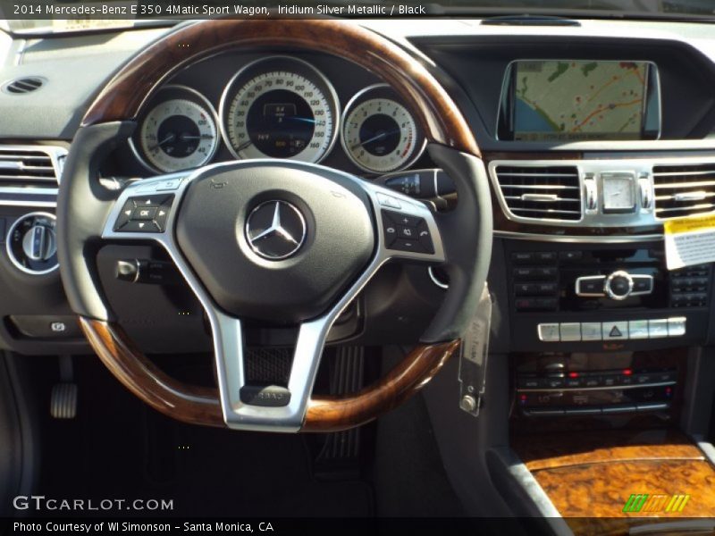 Iridium Silver Metallic / Black 2014 Mercedes-Benz E 350 4Matic Sport Wagon