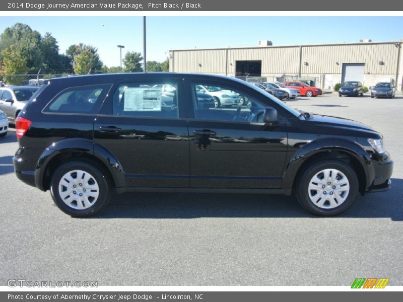 Pitch Black / Black 2014 Dodge Journey Amercian Value Package