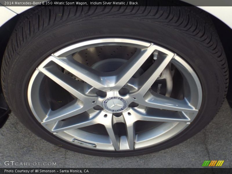 Iridium Silver Metallic / Black 2014 Mercedes-Benz E 350 4Matic Sport Wagon