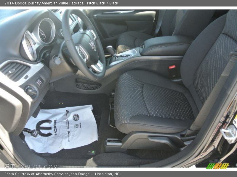 Pitch Black / Black 2014 Dodge Journey Amercian Value Package