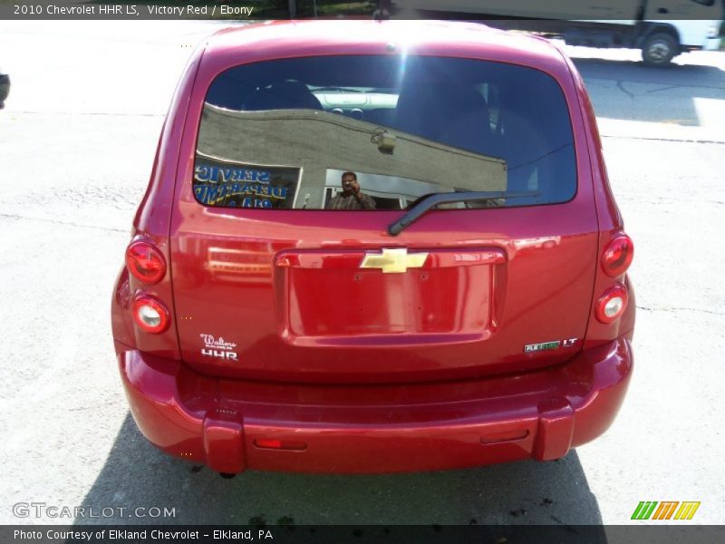 Victory Red / Ebony 2010 Chevrolet HHR LS