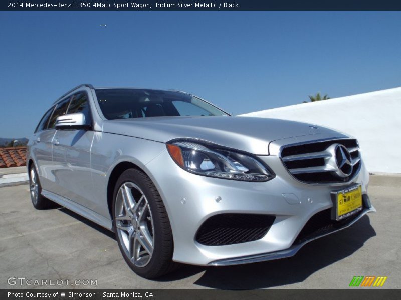 Iridium Silver Metallic / Black 2014 Mercedes-Benz E 350 4Matic Sport Wagon