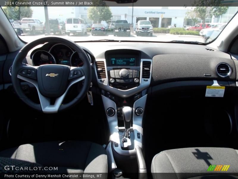 Summit White / Jet Black 2014 Chevrolet Cruze LT