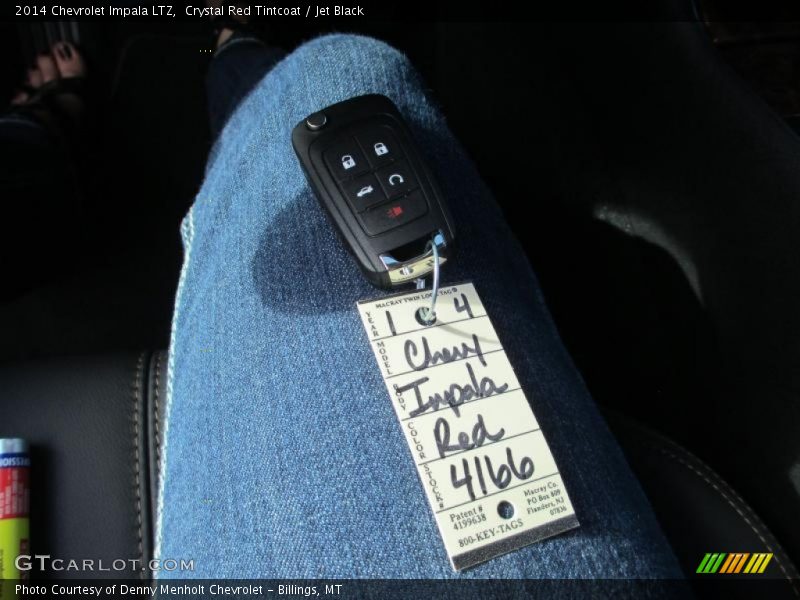 Crystal Red Tintcoat / Jet Black 2014 Chevrolet Impala LTZ