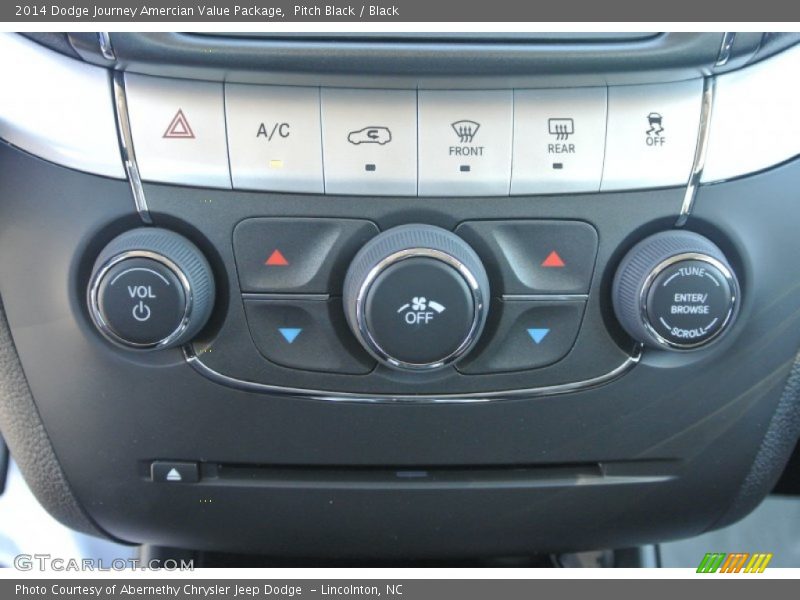 Pitch Black / Black 2014 Dodge Journey Amercian Value Package