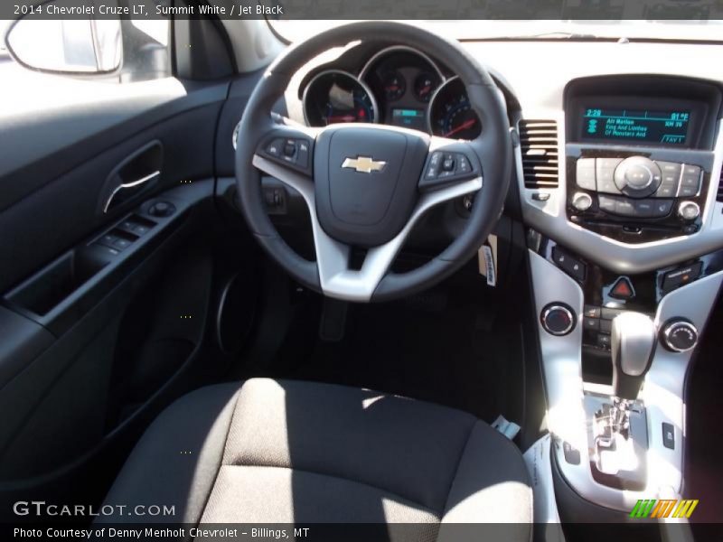 Summit White / Jet Black 2014 Chevrolet Cruze LT