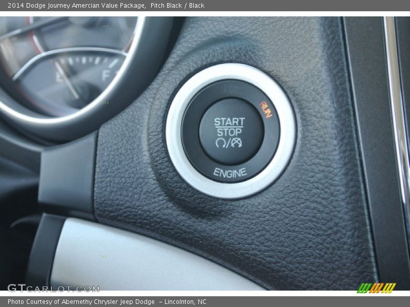 Pitch Black / Black 2014 Dodge Journey Amercian Value Package
