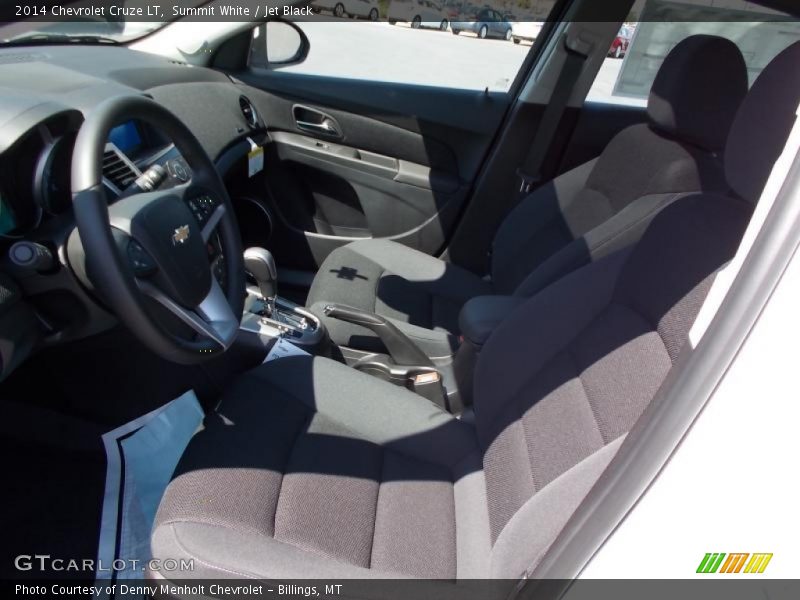Summit White / Jet Black 2014 Chevrolet Cruze LT