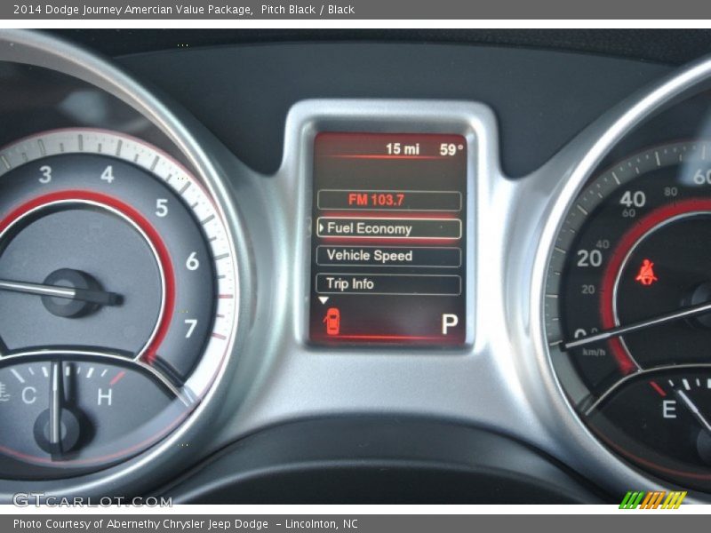 Pitch Black / Black 2014 Dodge Journey Amercian Value Package