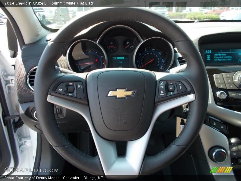 Summit White / Jet Black 2014 Chevrolet Cruze LT