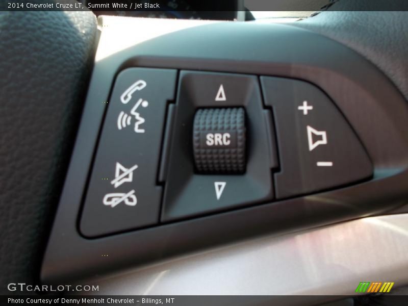 Summit White / Jet Black 2014 Chevrolet Cruze LT