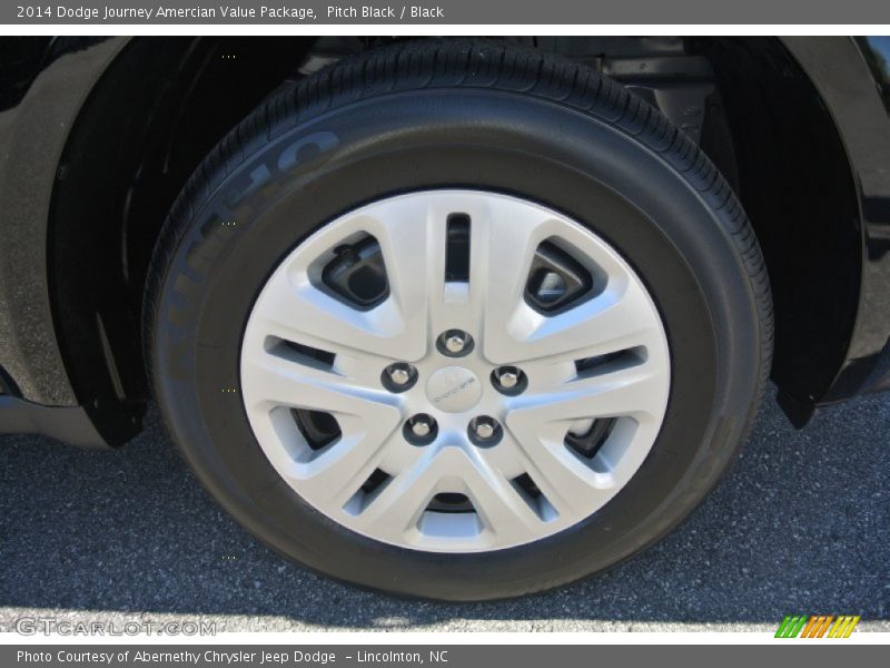 Pitch Black / Black 2014 Dodge Journey Amercian Value Package