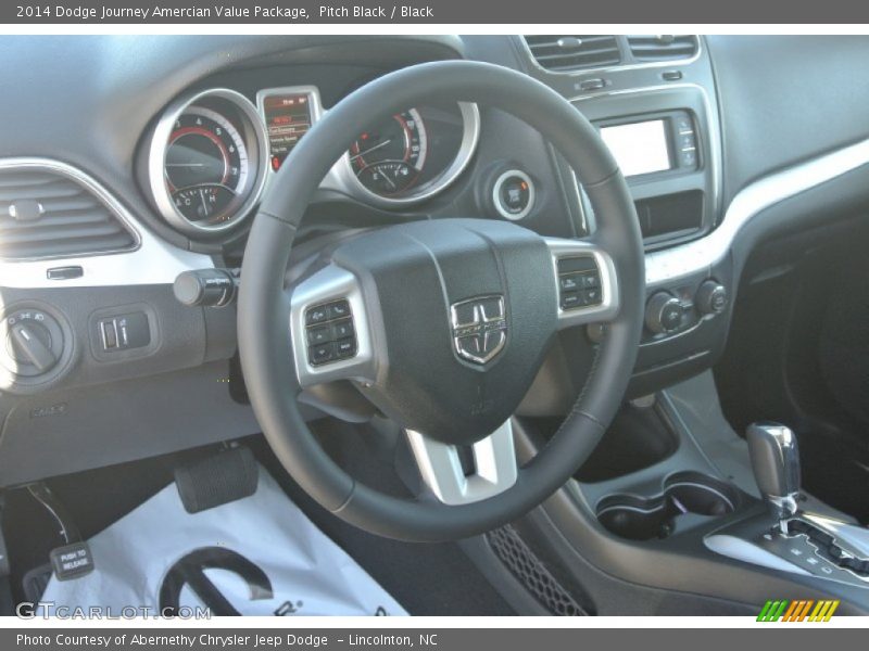 Pitch Black / Black 2014 Dodge Journey Amercian Value Package
