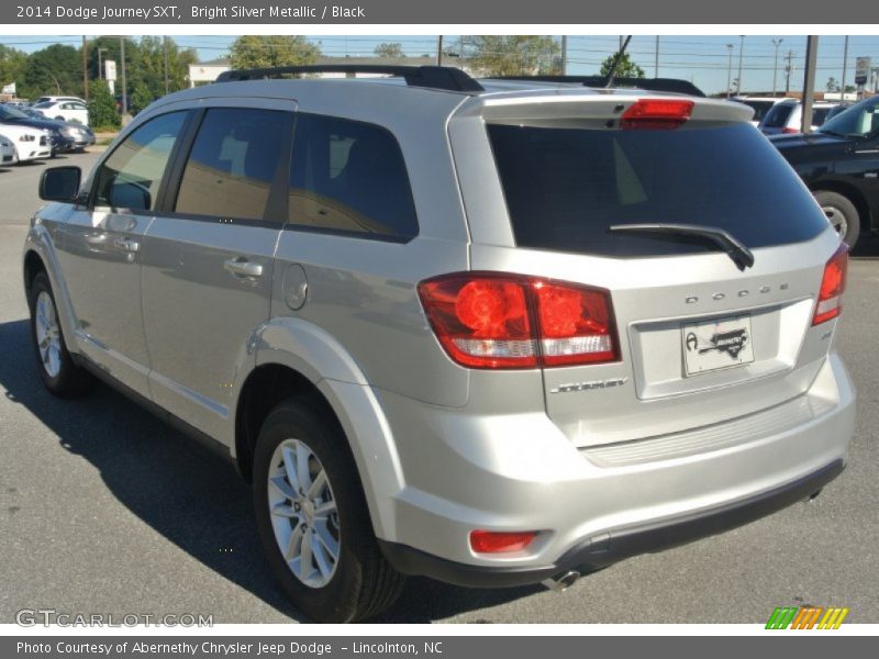 Bright Silver Metallic / Black 2014 Dodge Journey SXT